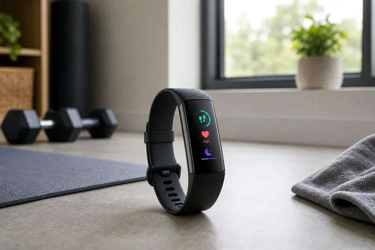 Fitbit Charge Fitness Tracker home fitness gear scene