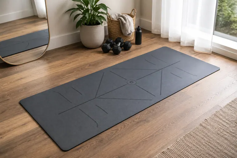 Liforme Original Yoga Mat home fitness gear scene
