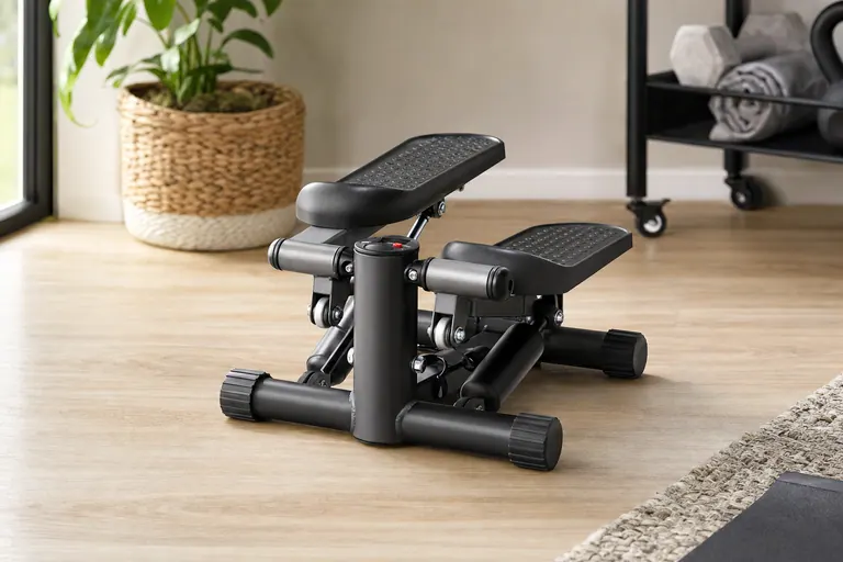 Sunny Health Mini Stepper home fitness gear scene