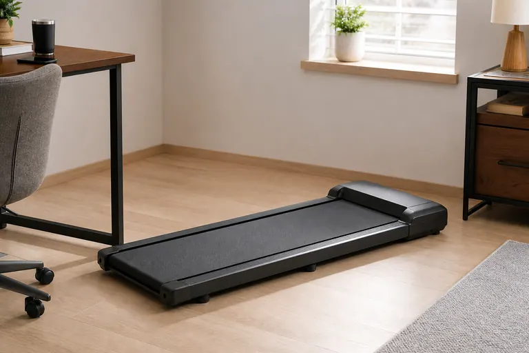 UREVO 2-in-1 Walking Pad home fitness gear scene