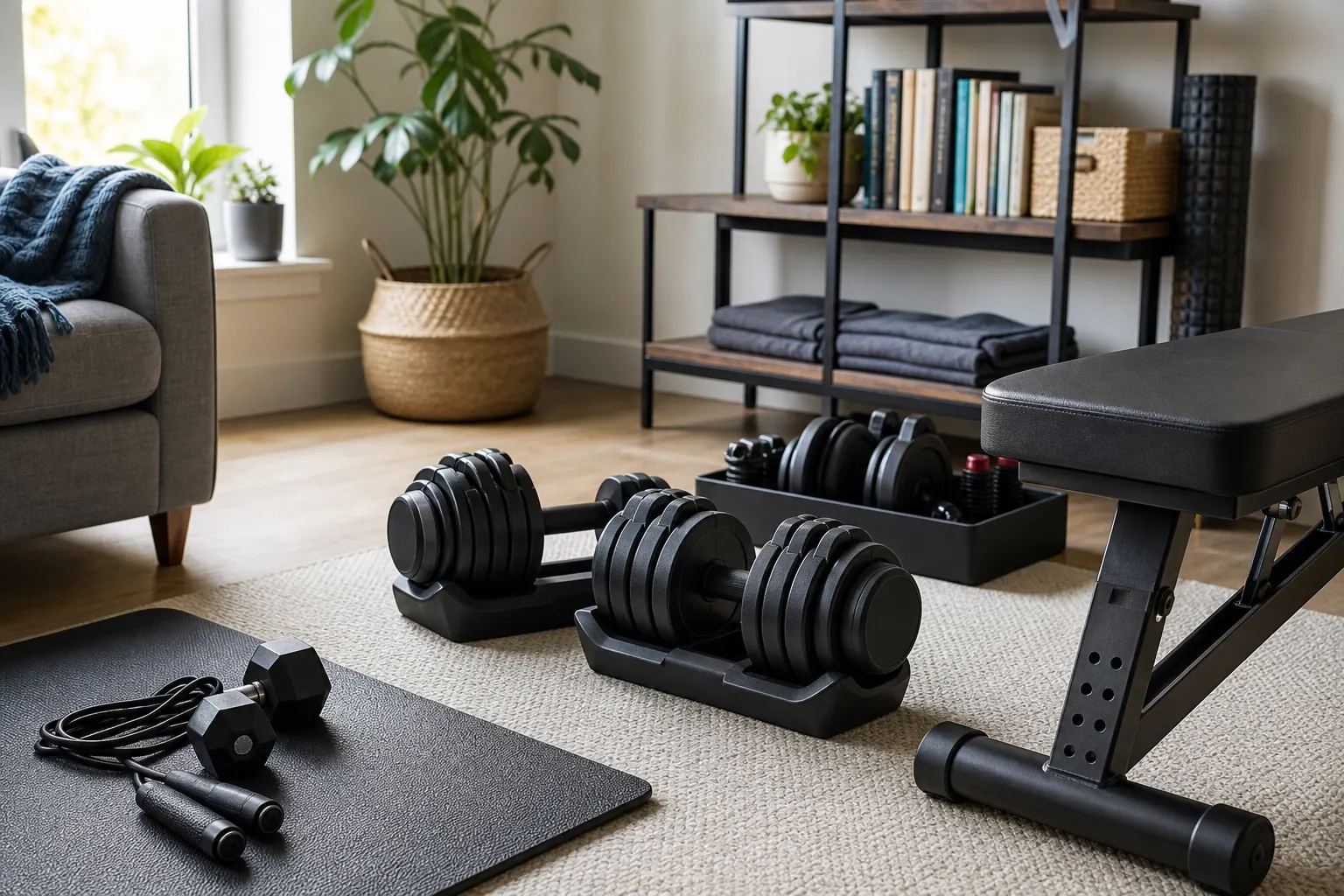 Adjustable Dumbbells for Home Gyms home fitness gear
