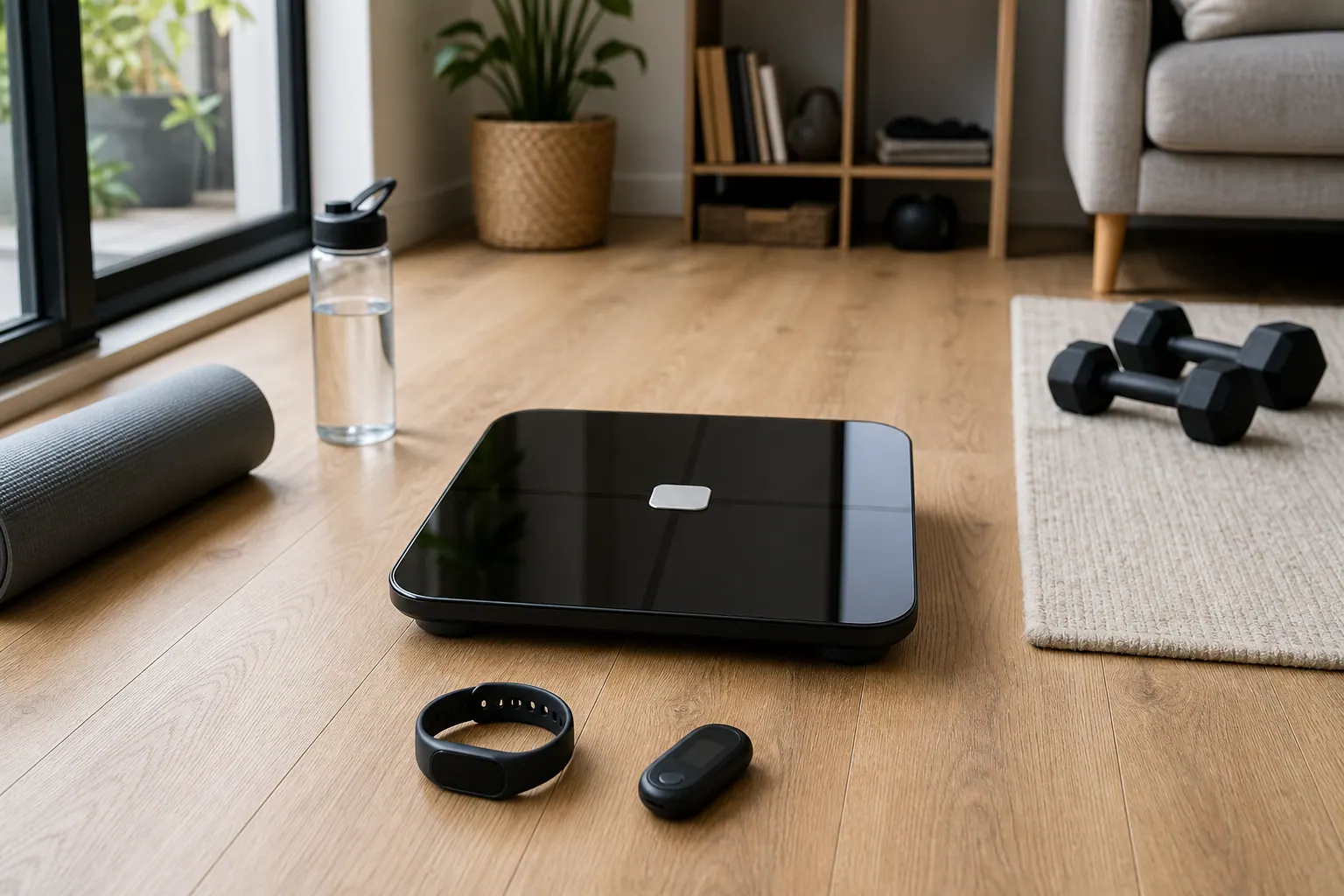 Smart Scales and Trackers home fitness gear